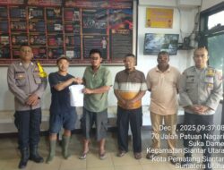 Polsek Siantar Utara Selesaikan Permasalahan Warganya dengan Problem Solving