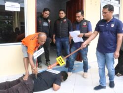 15 Adegan Menegangkan! Polres Simalungun Gelar Rekonstruksi Pembunuhan Berdarah di Dolok Silau