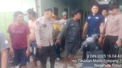Polsek Siantar Marihat Amankan Pria Diduga Pelaku Pencurian