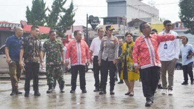 Kapolres Pematangsiantar Bersama Forkopimda Sidak Pasar Jelang Nataru 2026