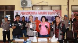 Kapolres Pematang Siantar Pimpin Pemusnahan Barang Bukti Sabu 42,25 Gram