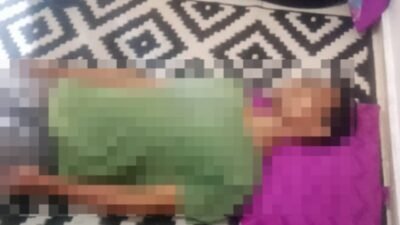 Polsek Sianțar Marihat Cek TKP Temuan Mayat Gantung Diri