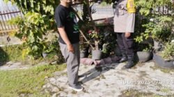 Polsek Siantar Barat Cek TKP Pencurian Meteran Air