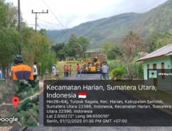 Sambut Liburan Nataru 2025, Jalan Menuju Wisata Air Terjun Efrata Kewenangan Pemkab Samosir Sudah Mulus.