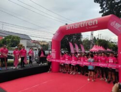 Kapolres Pematangsiantar Hadiri Fun Run Smartfren 