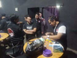 Cegah Peredaran Gelap Narkotika, Polres Pematangsiantar Razia Tempat Hiburan Malam