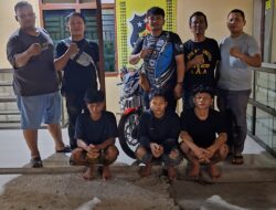 Geng Remaja Gasak Motor CBR Korban yang Dianiaya, Tiga Pelaku Berhasil Diringkus Polsek Perdagangan