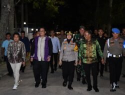 Bupati Samosir bersama Wabup dan Forkopimda Monitoring Keamanan Gereja, Pastikan Malam Perayaan Natal berjalan Aman dan Kondusif