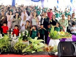 Hadiri Perayaan Natal PARSSI, Bupati Simalungun Berpesan Kepada Anak-anak Agar Tetap Bersabar, Semangat Belajar dan Berdoa