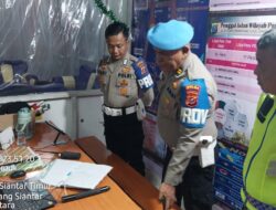 Kasi Propam Polres Pematang Siantar Dampingi Tim Bid Propam Polda Sumut Cek Pospam