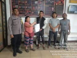 Bhabinkamtibmas Polsek Siantar Utara Selesaikan Dugaan Pencurian