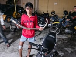 Patroli Hingg Subuh, Timsus Dayok Mirah Polres Pematangsiantar Amankan 6 Sepeda motor Knalpot Brong