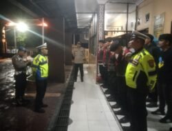 Kanit Gakkum Polres Simalungun Pimpin Siaga Mako Sambil Sosialisasi UU KUHP Baru ke Personel