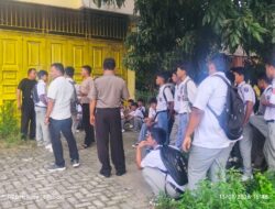 Kapolseķ Siantar Marihat Turun Lansung Cek Laporan Masyarakat di Jalan D.I Panjaitan