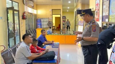 PS. Kasiwas Polres Pematangsiantar Laksanakan Pengecekan RTP dan Pelayanan Publik