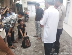 Polsek Siantar Barat Amankan Terduga Pelaku Pencurian Meteran Air di Gang Surga