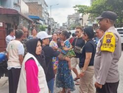 Kapolsek Siantar Utara Gagalkan Seorang Wanita Tinggalkan Anaknya dan Pertemukan dengan Keluarga