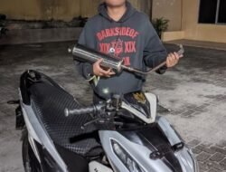 Timsus Dayok Mirah Polres Pematangsiantar Amankan Empat Sepedamotor Knalpot Brong