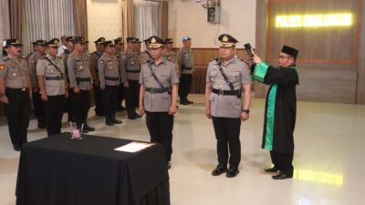 KOMPOL Edi Sukamto Serahkan Tongkat Wakapolres ke KOMPOL Imam Alriyuddin: “10 Bulan Bersama, Terima Kasih Pak!”