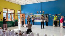 Polisi Sahabat Anak, Sat Lantas Polres Pematangsiantar Sosialisasi Rambu Rambu Lalu Lintas