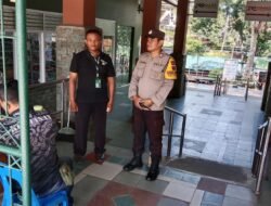 Bhabinkamtibmas Polsek Siantar Barat Patroli di Objek Vital