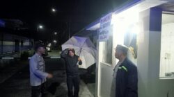 Bhabinkamtibmas Polsek Siantar Marihat Patroli Cegah Gangguan Kamtibmas Malam Hari