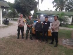 Telpon 110, Polsek Bangun Langsung Meluncur! Diduga Dibegal di Jalan, Pelapor Selamat Berlindung di Koramil