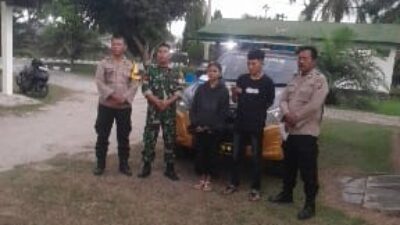 Telpon 110, Polsek Bangun Langsung Meluncur! Diduga Dibegal di Jalan, Pelapor Selamat Berlindung di Koramil