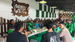 Polres Pematangsiantar Patroli Sambang Kamtibmas dan Silaturahmi di Komunitas Automotif PGM