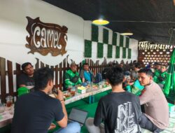 Polres Pematangsiantar Patroli Sambang Kamtibmas dan Silaturahmi di Komunitas Automotif PGM