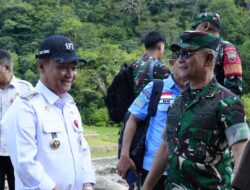 Pasca Bencana, Kasum TNI Letjen TNI Richard TH Tampubolon Kunker ke Humbahas