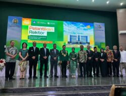 Wakil Bupati Humbahas Junita Rebeka Marbun Hadiri Pelantikan Rektor USU