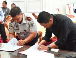 Pemkab Humbang Hasundutan Tandatangani MoU Dengan Bapas Kelas II Sibolga