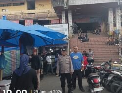 Cegah 3C dan Premanisme, Polsek Siantar Barat Rutin Patroli Jalan Kaki