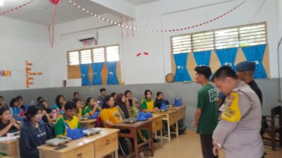 Bhabinkamtibmas Polsek Siantar Timur Monitoring Distribusi MBG