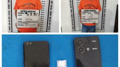 Polres Pematangsiantar Tangkap Dua Terduga Pemilik Sabu 1,35 Gram