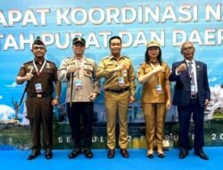 Bupati dan Wakil Bupati Humbahas Rakornas di Bogor