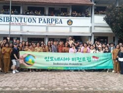 “Indonesia Visiontrip” Gereja Deokgye Korea Kunjungi SMPN 013 Sibuntuon Parpea Lintongnihuta