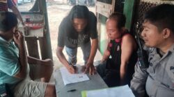 Sat Lantas Polres Pematangsiantar Respon Cepat Cek TKP Laka Lantas