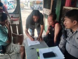 Sat Lantas Polres Pematangsiantar Respon Cepat Cek TKP Laka Lantas