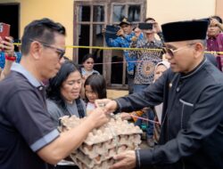 Bupati Simalungun Tinjau Lokasi Kebakaran di Nagori Ujung Bondar, Kecamatan Dolok Panribuan