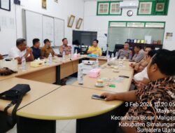 Kapolsek Bosar Maligas Gelar Rakor Ketahanan Pangan Bersama PTPN IV, Pastikan Hasil Panen Jagung Diserap BULOG