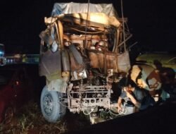 Unit Gakkum Sat Lantas Polres Simalungun Tangani Laka Beruntun 5 Kendaraan Dijalan Siantar – Medan