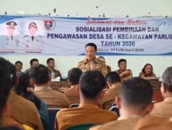 Bupati Humbahas Sosialisasi Pembinaan Penyelenggaraan Pemerintahan Desa di Tiga Kecamatan