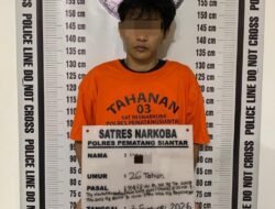 Miliki Sabu, Warga Laguboti Berhasil Diringkus Satnarkoba Polres Pematang siantar
