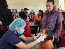 Puskesmas Saitnihuta Laksanakan Cek Kesehatan Gratis di SLB Negeri Doloksanggul