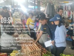 Pemerintah Kabupaten Humbahas Monitoring Stabilitas Harga Bahan Pangan Jelang HBKN dan Idulfitri