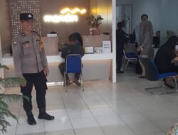 Bhabinkamtibmas Polsek Siantar Utara Sambang Kamtibmas di Bank Mandir