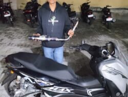 Timsus Dayok Mirah Polres Pematangsiantar Amankan Lima Sepedamotor Knalpot Brong