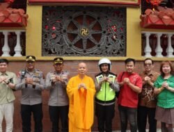 Pastikan Perayaan Ibadah Tahun baru Imlek 2577 aman, Polres Pematangsiantar Lakukan Pengamanan di Vihara